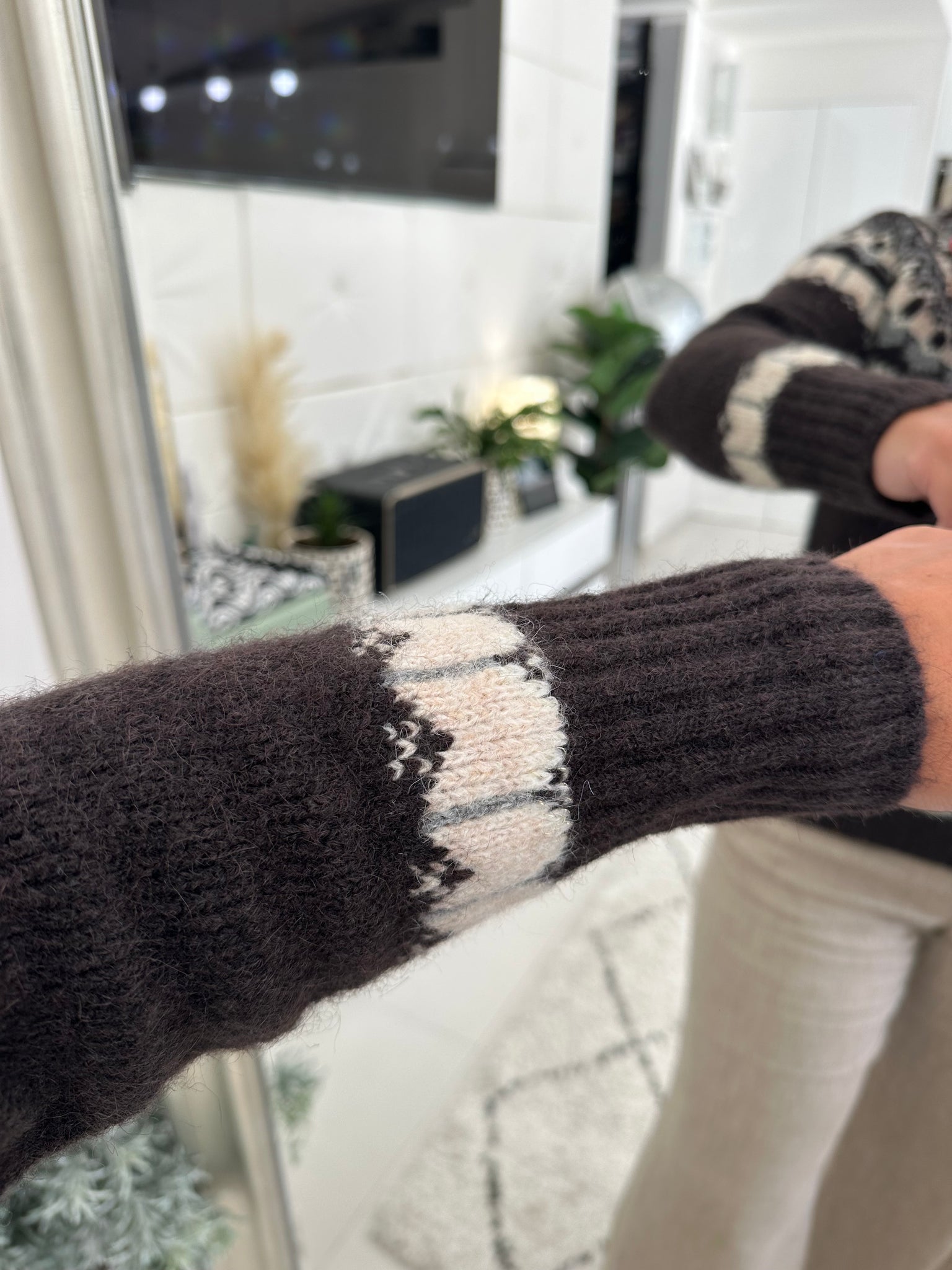 Size S-M Jumper with Wool