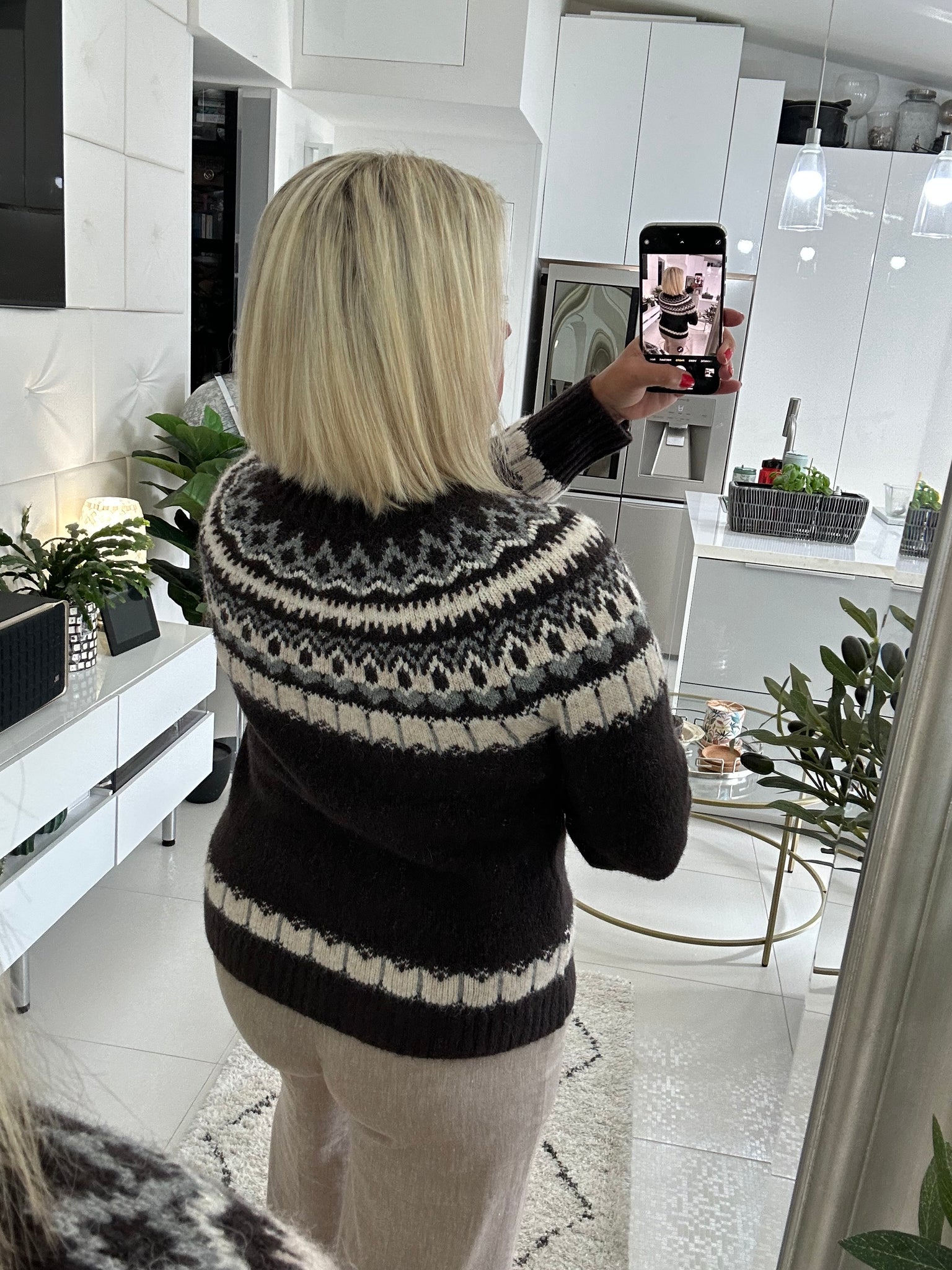 Size S-M Jumper with Wool