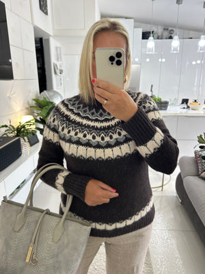Size S-M Jumper with Wool