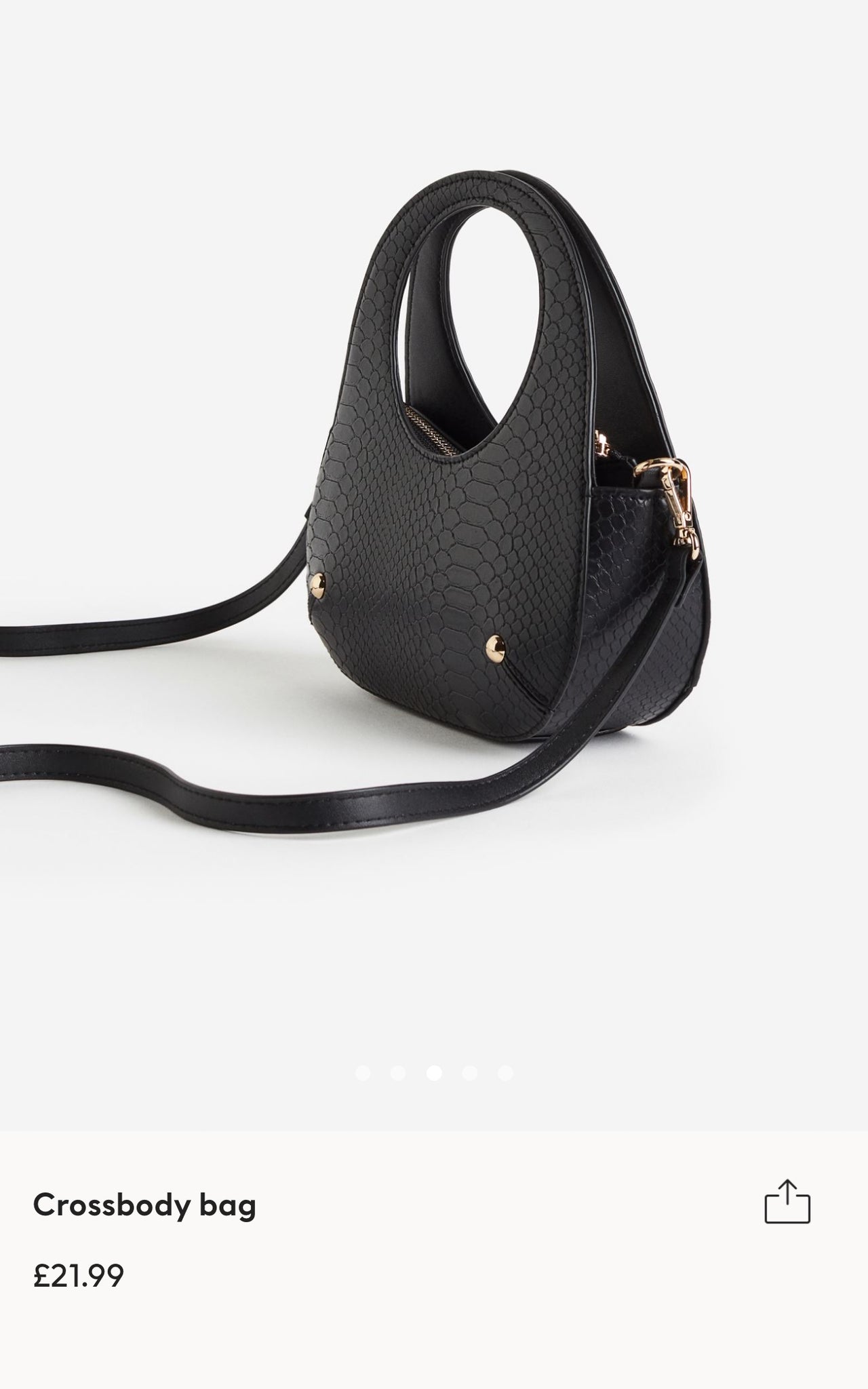 H&M Black Bag - New with Tags