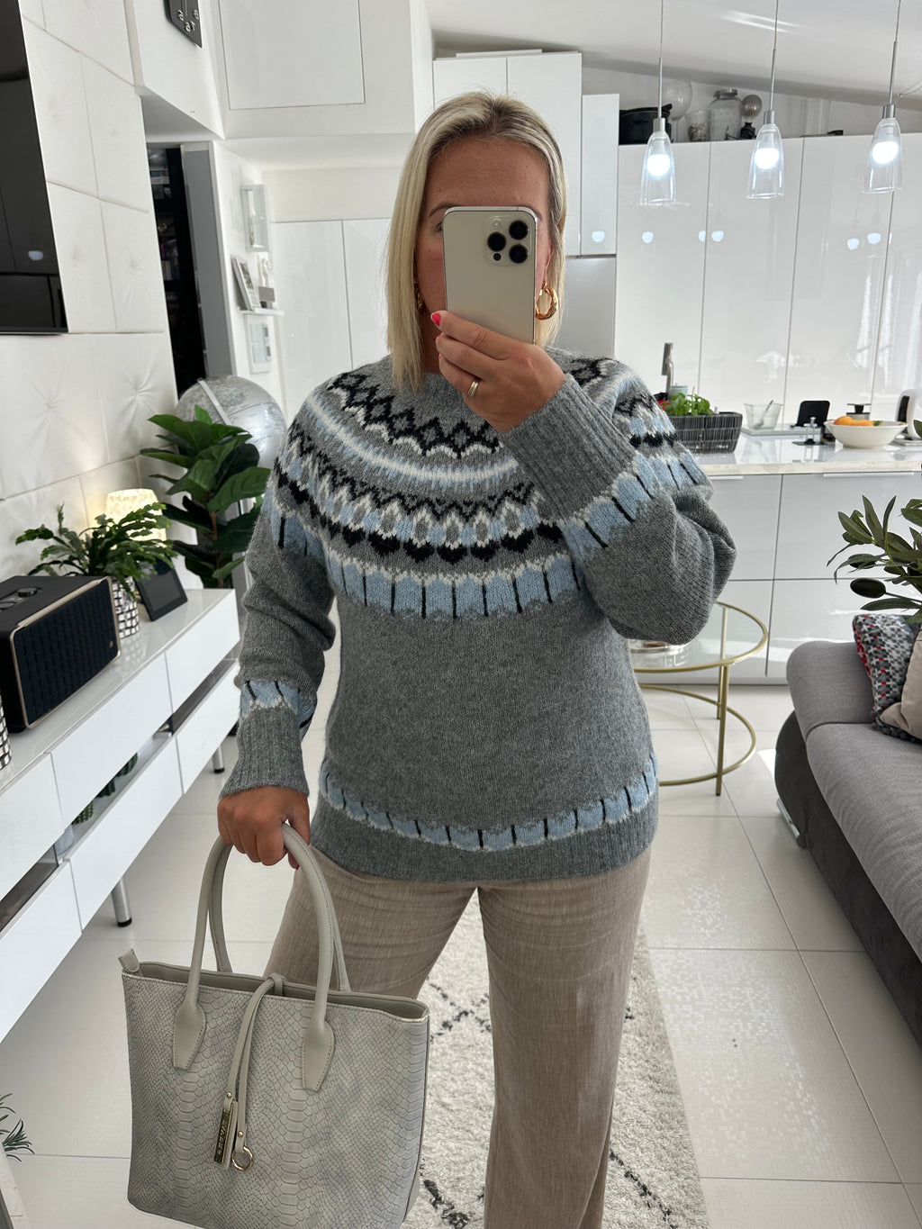 Size S-M Jumper with Wool