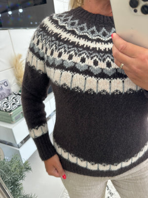 Size S-M Jumper with Wool
