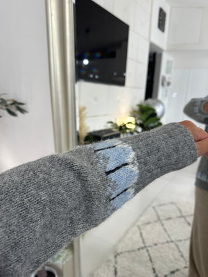 Size S-M Jumper with Wool