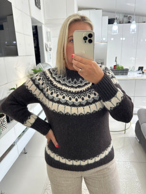 Size S-M Jumper with Wool