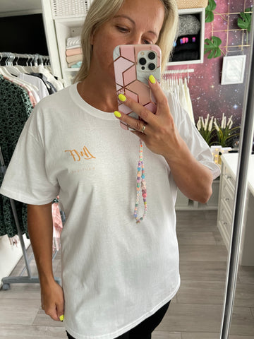 LMF boutique White T-Shirt - NEW #62