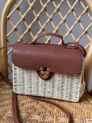Beige and Brown Primark Bag - NEW