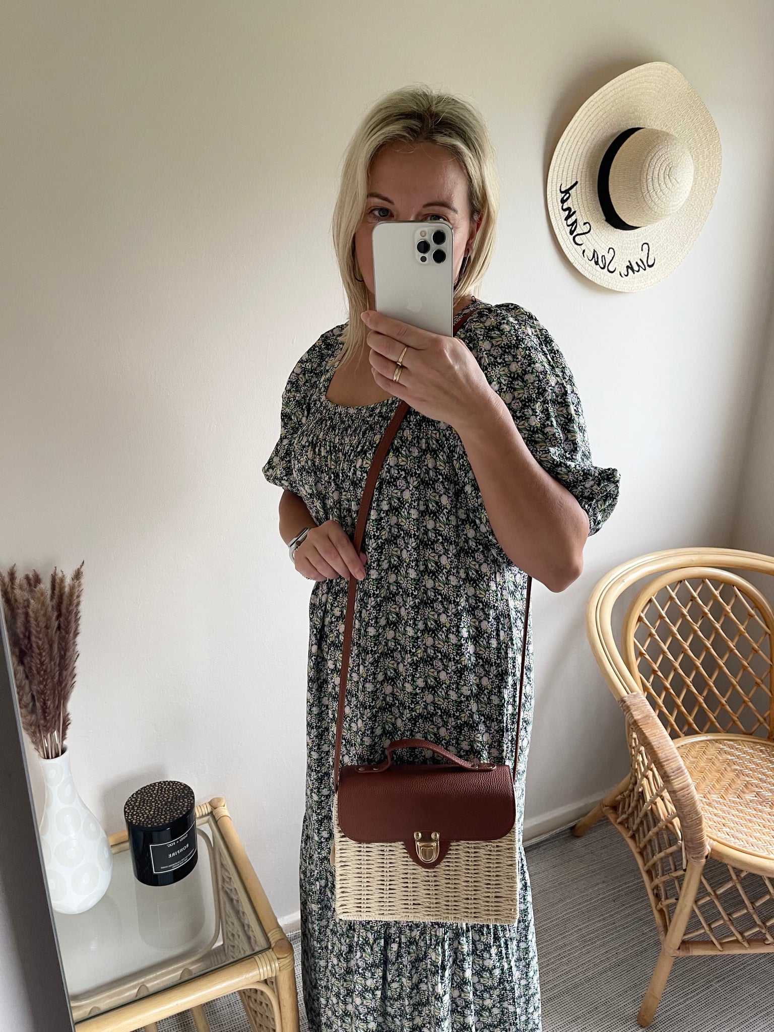 Beige and Brown Primark Bag - NEW